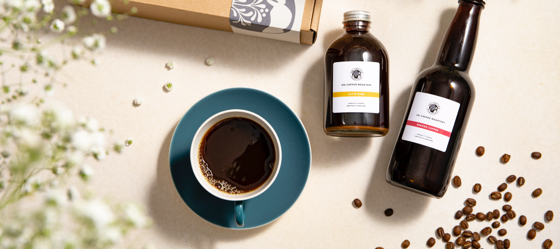 UDAコーヒー2箱 UDAコーヒー2箱 UNI COFFEE ROASTERYのコーヒーギフトセット UNI