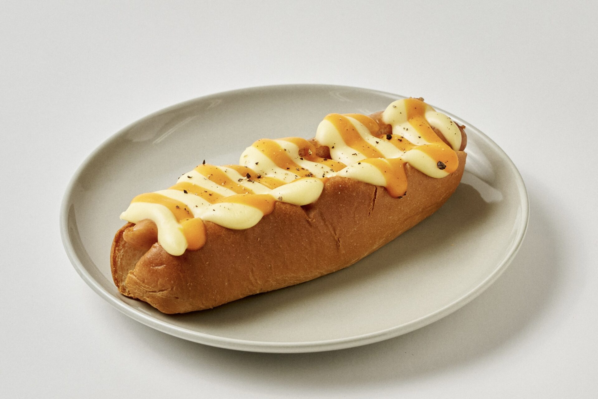 濃厚チェダーチーズホットドッグ