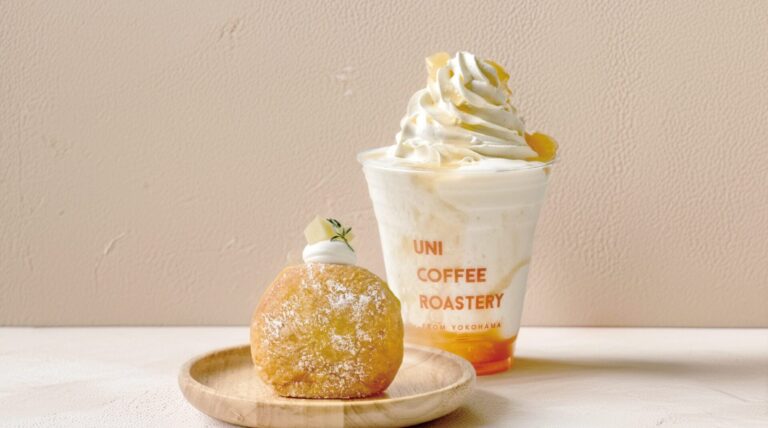 【4/24〜】桃の味わいを楽しめるフラッペと生ドーナツが期間限定で登場