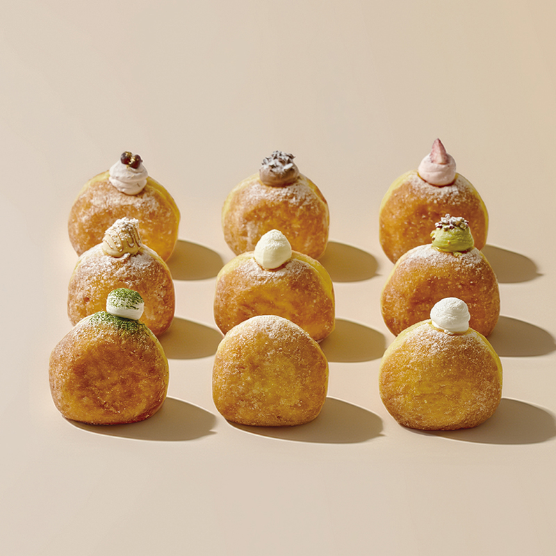UNI DONUTSのフレーバーラインナップ
