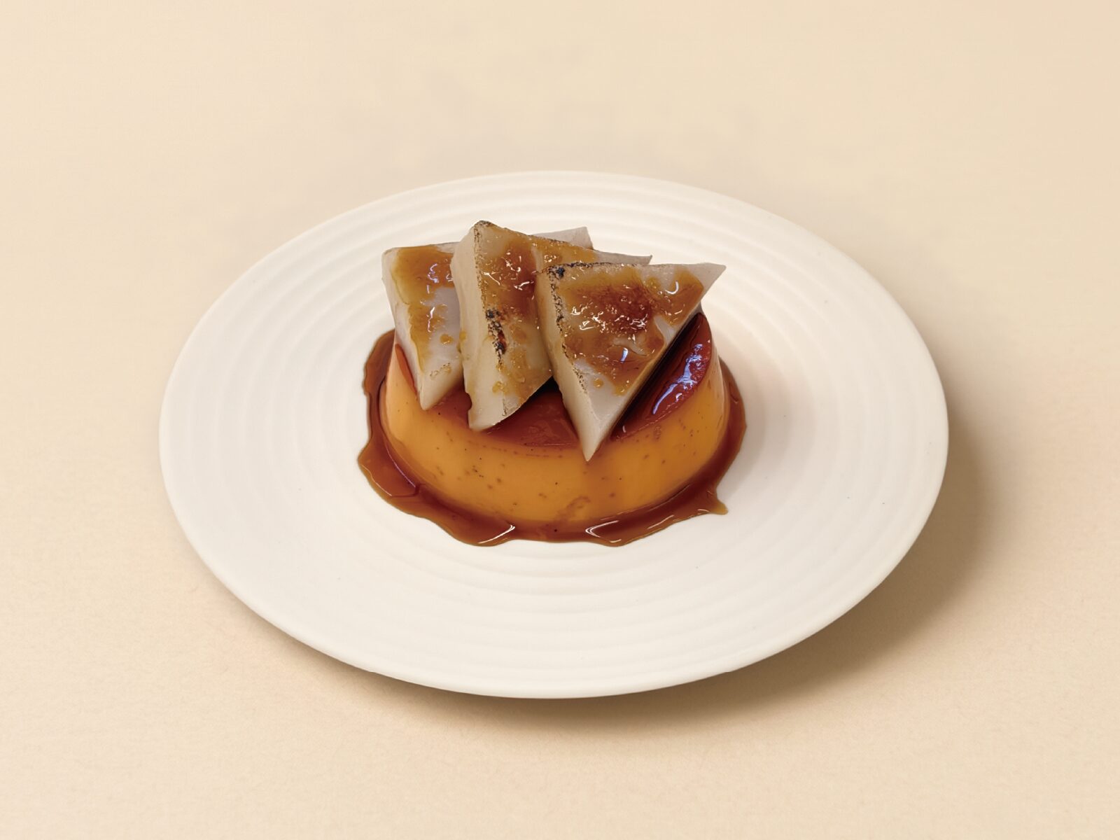 住吉の久寿餅ブリュレプリン